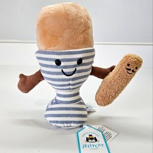 NEW Jellycat Amuseables Eggetha Egg & Lance Soldier Plush Authentic